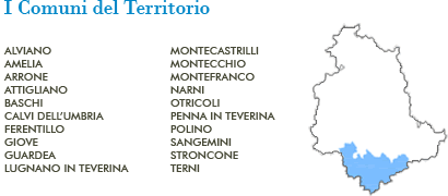 I comuni del territorio